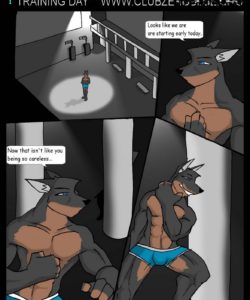 Training Day gay furry comic