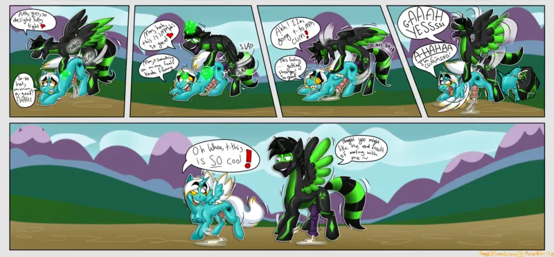 Transforming Mate gay furry comic