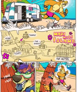 Tropical Paradise 004 and Gay furries comics