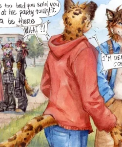 Troubled Heart 006 and Gay furries comics