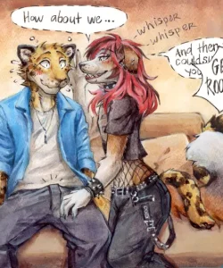Troubled Heart 009 and Gay furries comics