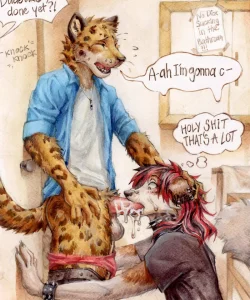 Troubled Heart 010 and Gay furries comics