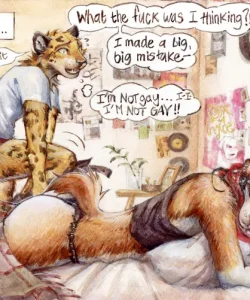 Troubled Heart 011 and Gay furries comics
