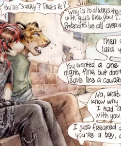 Troubled Heart 013 and Gay furries comics