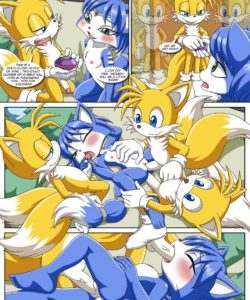 Turning Tails 004 and Gay furries comics