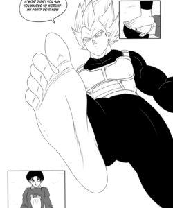 Vegeta - The Paradise In His Feet 6 - A Wish Come True 011 and Gay furries comics
