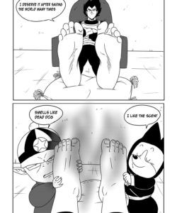 Vegeta - The Paradise In His Feet 6 - A Wish Come True 029 and Gay furries comics