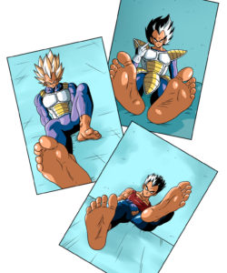Vegeta - The Paradise In His Feet 6 - A Wish Come True 036 and Gay furries comics