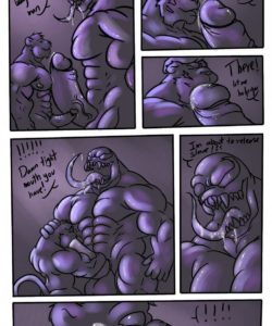 Venom Destroy Cougar gay furry comic
