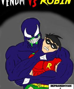 Venom Vs Robin 001 and Gay furries comics