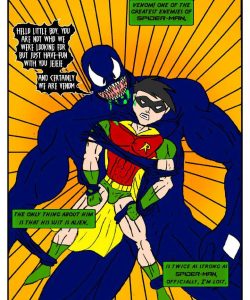 Venom Vs Robin 004 and Gay furries comics