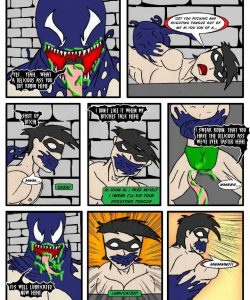 Venom Vs Robin 018 and Gay furries comics