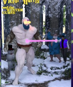 Victor Harris And The Snow Golem 002 and Gay furries comics