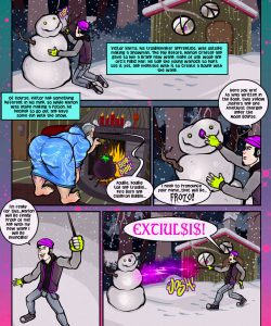 Victor Harris And The Snow Golem 003 and Gay furries comics