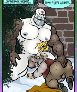 Victor Harris And The Snow Golem 027 and Gay furries comics