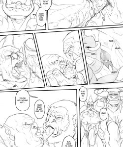 Warchief Punishment 004 and Gay furries comics