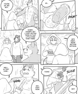 Willy The Alchemist In Carriage Caper 009 and Gay furries comics