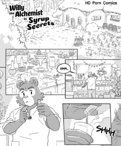 Willy The Alchemist In Syrup Secrets 001 and Gay furries comics