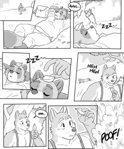 Willy The Alchemist In Tanuki Trickster 003 and Gay furries comics