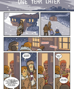 Winter's Coming gay furry comic