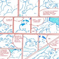 Wolfguy 2 - Red & Blue gay furry comic