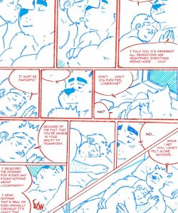 Wolfguy 2 - Red & Blue 026 and Gay furries comics