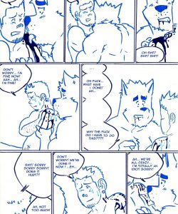 Wolfguy 3 - Blue 035 and Gay furries comics