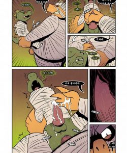 Wrath Of The Mummy Dragon 008 and Gay furries comics
