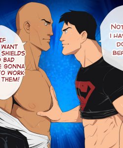 Young Justice - Superboy Earns His Shield 009 and Gay furries comics
