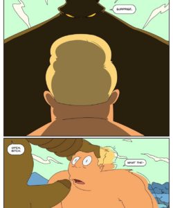 Zapp Brannigan And The Misterious Omicronian 007 and Gay furries comics