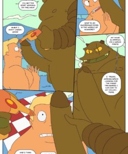 Zapp Brannigan And The Misterious Omicronian 009 and Gay furries comics