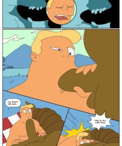 Zapp Brannigan And The Misterious Omicronian 010 and Gay furries comics