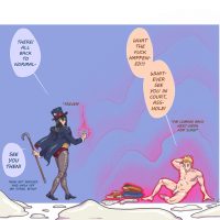 Zatanna's Magic Growth Sequence gay furry comic